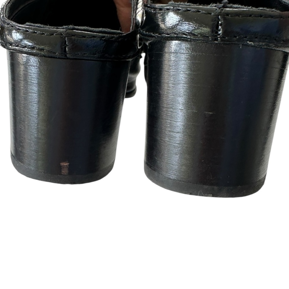 Acne Studios • Karmir Studded Croc-effect Leather Mules In Black - Picture 14 of 14